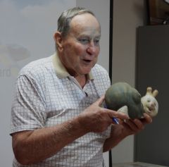 Trevor with his mate Sammy