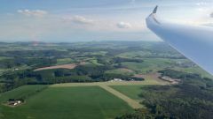 Die Mönchsheide von oben